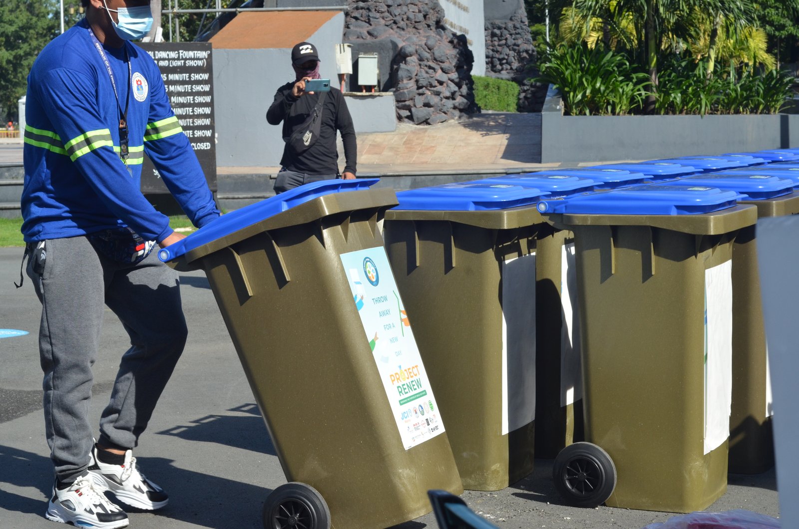 Upcycled-Mobile Trash-Bin-Turnover-Event-Manila